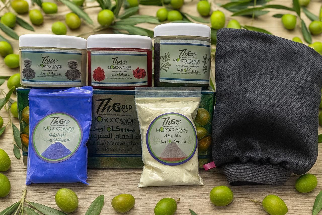 مجموعة الحمام المغربي كاملة